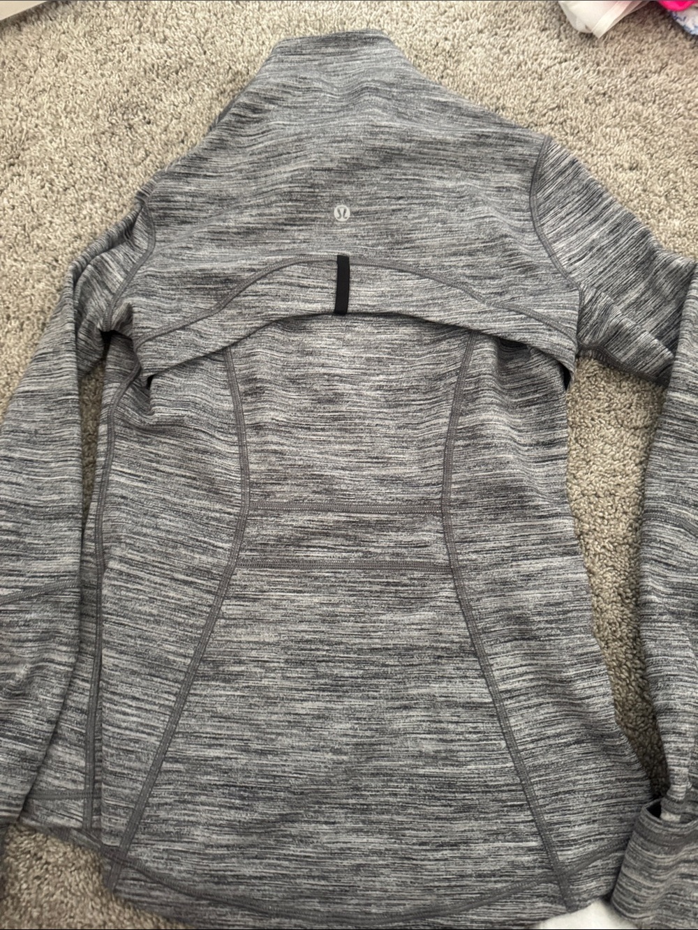 lululemon athletica Heather Gray Full-Zip Define Jacket - Picture 2 of 6